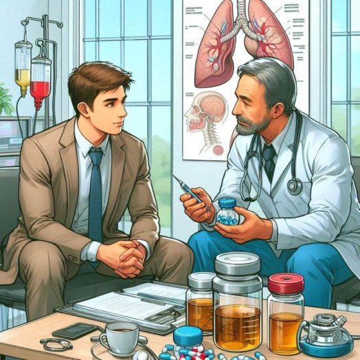 medical consultation post cycle therapy